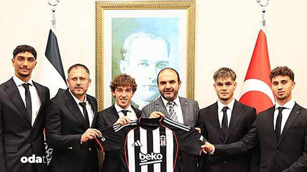 besiktasta dort genc futbolcuyla profesyonel sozlesme imzalandi OeXZzcbS