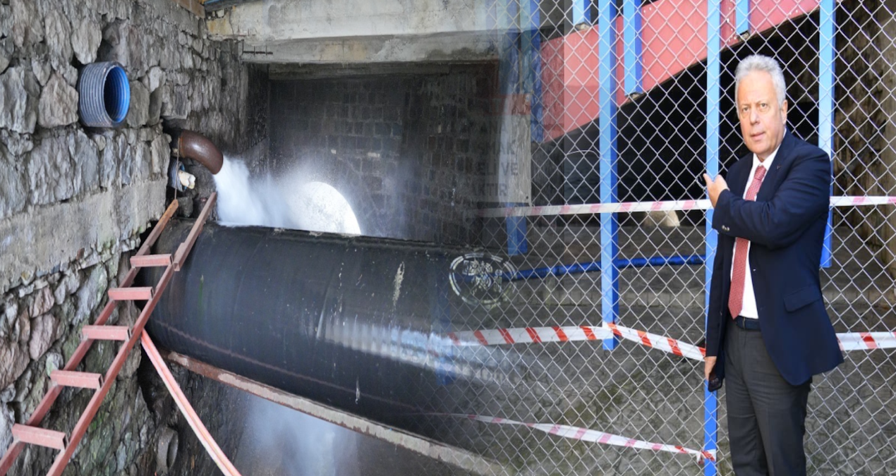 trabzonda musluklardan kirli su akiyor akpli belediye bakmakla yetiniyor 6Syiptez