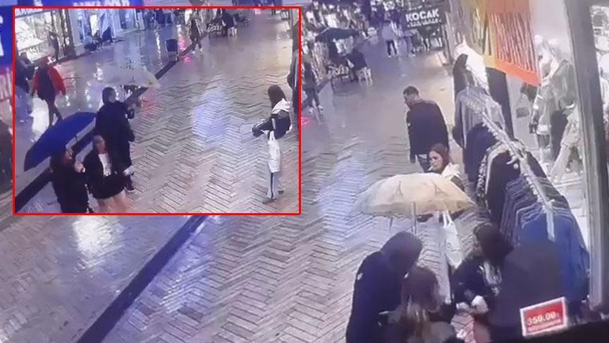 sokakta etek tartismasi universiteli kiza fiziksel mudahale nzJHEJ1Z